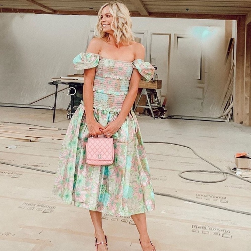 Hemant & Nandita Nadia Puff Sleeve Dress